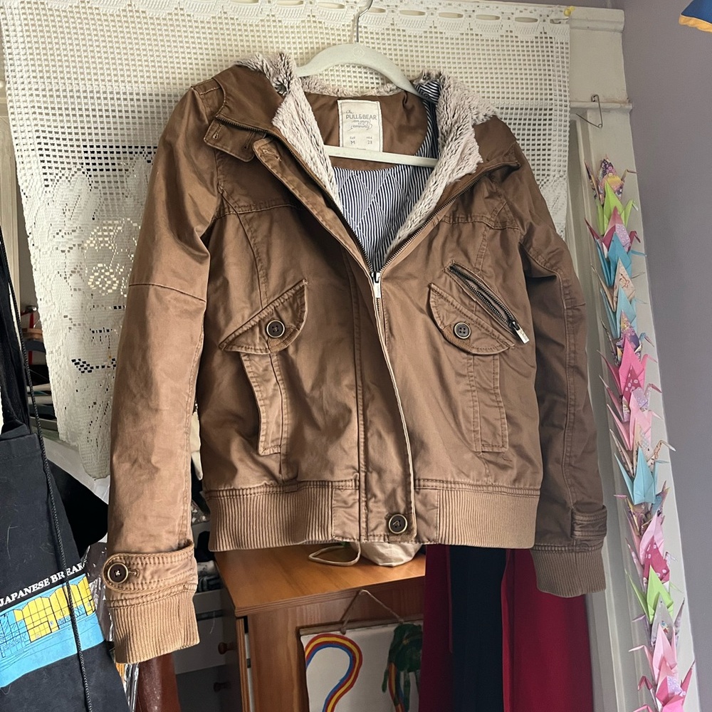 pull & bear utility jacket